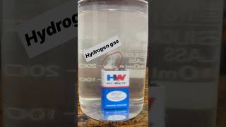 Electrolysis Of Water  How To Produce Hydrogen From Water scienceexperiment electrolysis water [upl. by Imij]