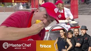 Kennia se enoja porque Paco se come una naranja  Master Chef 2016 [upl. by Bridge]