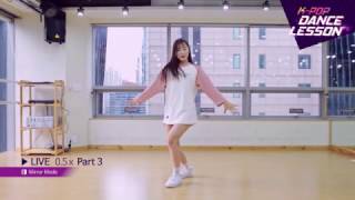 TWICE트와이스TT티티05배 포인트 안무 tutorial [upl. by Lovering]