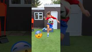 The BEST YOUNG FOOTBALLER⁉️😨 v7skills xntonio shorts football soccer tutorial [upl. by Stelle771]