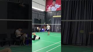 Super deception badminton trickshots gintingbadminton [upl. by Lianna]