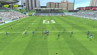 Argentina vs Australia South Africa vs New Zealand  SIMULATION GAMES  RUGBY 20 Gameplay [upl. by Ivel981]