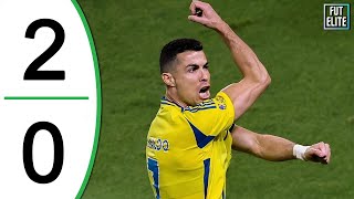 Ronaldo Double Goal  AlNassr vs Damac 20 Extended Highlights amp Goals 2024 [upl. by Toffey]