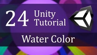 24 Unity Tutorial Water Color  Create a Survival Game [upl. by Euqinue]