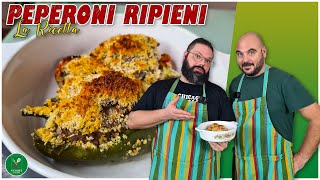 PEPERONI RIPIENI  Ricetta facile e veloce [upl. by Eiramyllek252]