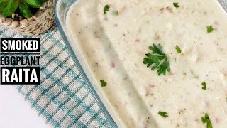 Dahi Baingan Bharta Recipe  Smoked Baingan Eggplant Raita  shorts ytshorts [upl. by Showker]