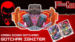 Kamen Rider Gotchard DX GOTCHARIGNITER EmGos Reviews N Stuff [upl. by Eidok494]