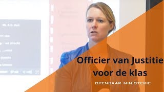 Officier van Justitie voor de klas [upl. by Pillyhp]