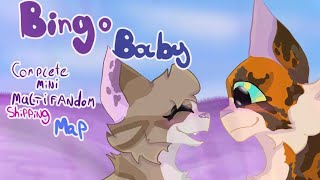 🩷🌸 Bingo Baby  COMPLETED multifandom shipping MAP 🌸🩷 [upl. by Eelrahc]