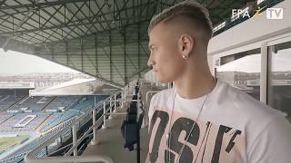 FPA TV EXKLUSIV Ezgjan Alioski  Leeds United FC [upl. by Dao]