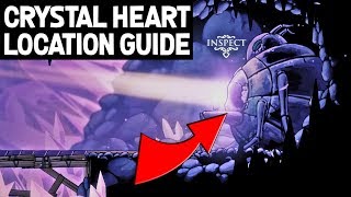 Hollow Knight How to Find Crystal Heart Ability Definitive Guide [upl. by Haianeb]