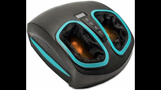 InvoSpa Shiatsu Foot Massager Review by Slick [upl. by Akemrehs402]