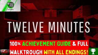 Twelve Minutes  100 Achievement Guide amp Full Walkthrough amp EVERY ENDING Free on Gamepass [upl. by Cirtap]