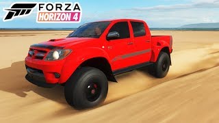 FORZA HORIZON 4  CAMINHONETE HILUX com 1000 CAVALOS [upl. by Sivahc]