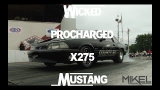 F1A Procharged X275 Mustang  Mike Carvalho County Street Collision [upl. by Nacnud]