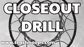 Basketball Closeout Drill [upl. by Novikoff]