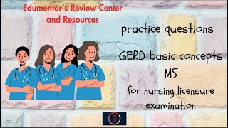 Medical Surgical Nursing Questions  6 GERD Basic Concepts [upl. by Hoxsie]