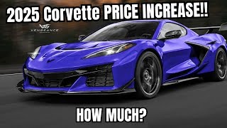 Official 2025 C8 Corvette Price Increase What is GM thinking [upl. by Smukler600]