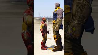 THANOS Vs IRONMAN WHO IS THE BEST shorts [upl. by Christa152]