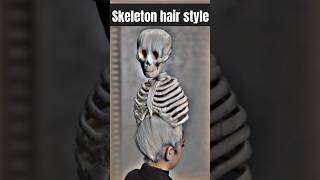 Skeleton hair style 😍  the stylish barbers barber fyp hairstyle subcribe trending new [upl. by Hoseia]