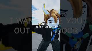 Bye bye byeee roblox dance [upl. by Tabbie]