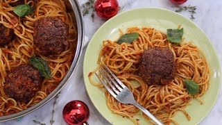 Best Spaghetti and Meatballs holiday recipe [upl. by Ayekahs3]