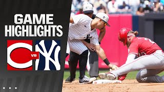 Reds vs Yankees Game Highlights 7424  MLB Highlights [upl. by Enelegna213]