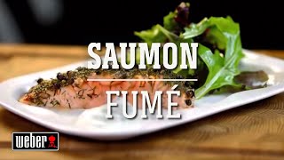 Saumon fumé aux copeaux de bois  Les recettes de la Grill Academy [upl. by Janaye]