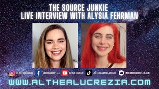 The Source Junkie Live Interview with Alysia Fehrman [upl. by Swanhildas764]