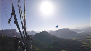 Vol parapente Anglettaz  Villaz [upl. by Tito]