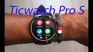 2024 Review Ticwatch Pro S smartwatch [upl. by Ruhnke]