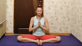 Contortion yoga My home yoga workout [upl. by Ok]