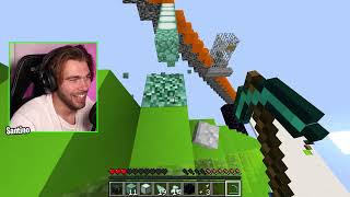 1vs1vs1 Luckyblock TRAPPEN RACE In Minecraft [upl. by Gehman]