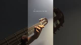 Tak Ingin Usai  Keisya Levronka Fingerstyle Guitar Cover  Lirik [upl. by Aihtnic]