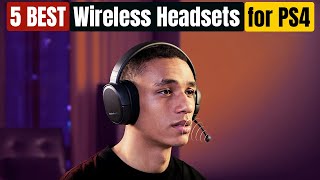 Best Wireless Headsets for PS4 of 2024 [upl. by Refinej]