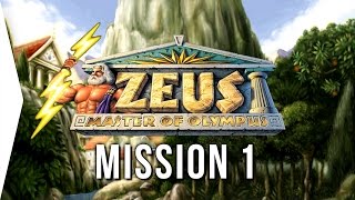 Zeus Master of Olympus ► Mission 1 Founding Thebes  1080p Widescreen [upl. by Siuqaj]