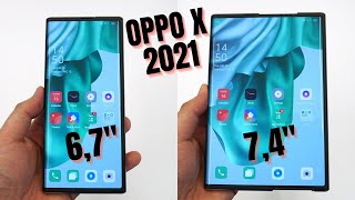 Oppo X 2021 🤯 Das erste Smartphone mit ausrollbarem Display 4K [upl. by Swann]