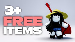 HURRY GET 3 FREE ROBLOX ITEMS😱 2024 [upl. by Bonaparte]