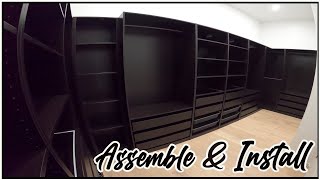 IKEA PAX Wardrobe Assembly Spacious Closet for your Dream Home [upl. by Esened]