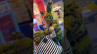 Springtrap harasses people at the arcade Ft ​⁠RobbySauce [upl. by Letram974]