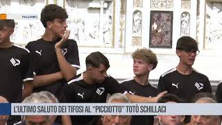 Palermo L’ultimo saluto dei tifosi al “picciotto” Totò Schillaci [upl. by Assiruam]