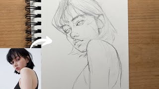 Draw with Me ✍️ 20min Line Drawing Session [upl. by Cly]