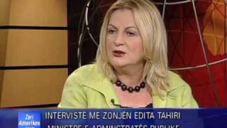 Interviste me znj Edita Tahiri [upl. by Acinnej]