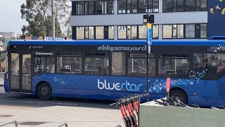 Bluestar Alexander Dennis bus [upl. by Eelrak]