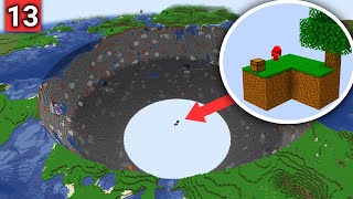 How I Built Skyblock In Minecraft Hardcore [upl. by Resarf]