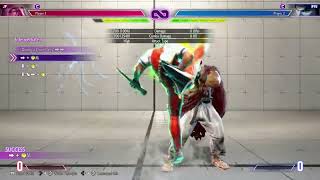 STREET FIGHTER 6 JP COMBO TRIALS [upl. by Attegroeg]