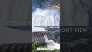 Srisailam Dam Gates Opening Visuals [upl. by Adirahs162]