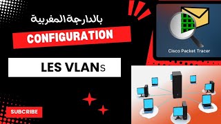 شرح بالدارجة المغربية Lea Vlans reseau informatique [upl. by Dahsar]