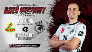 II Liga Mężczyzn KS Lechia Tomaszów Mazowiecki II  UKS Sparta Grodzisk Mazowiecki [upl. by Gilbertson113]