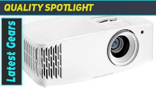 Optoma UHD38x The Best 4K Gaming Projector Experience [upl. by Ecnarretal]